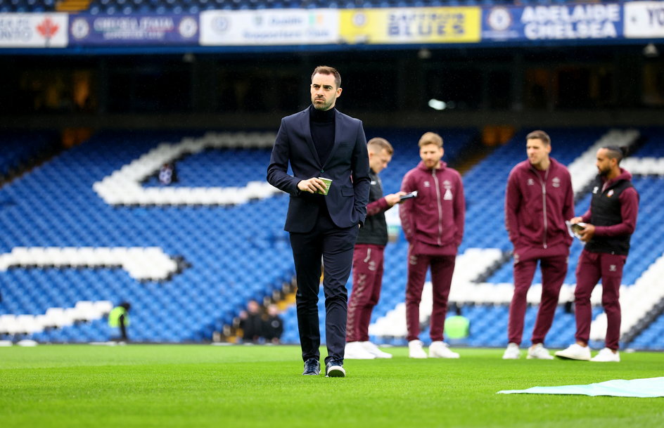 Tymczasowy trener Southampton Ruben Selles przed meczem z Chelsea