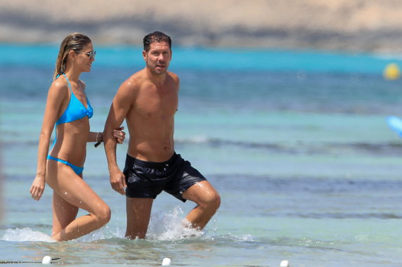 Diego Simeone i Carla Pereyra