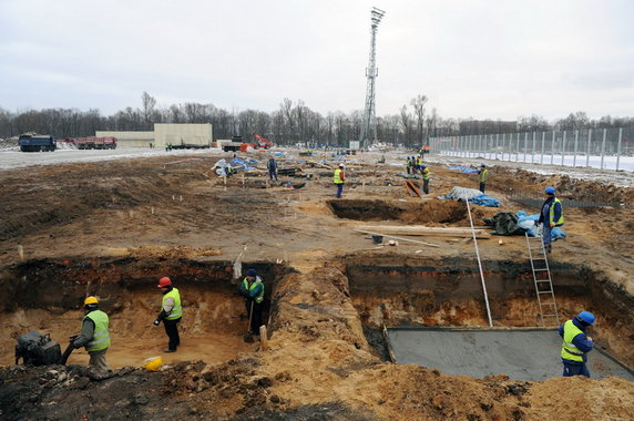 Budowa stadionu Legii