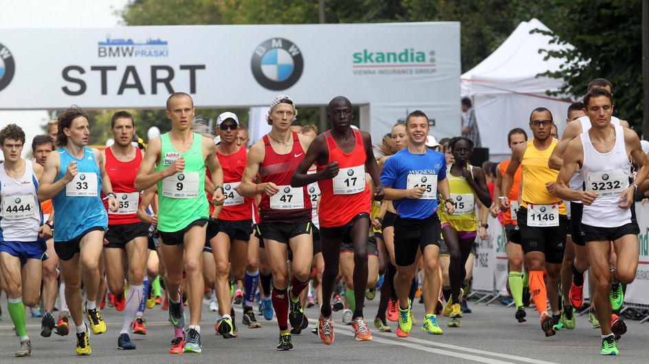 W BMW Półmaratonie Praskim wystartowało kilku zawodników z krajowej czołówki