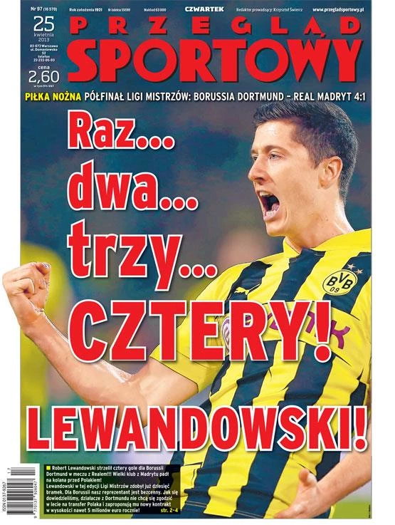 Okładka Przeglądu Sportowego