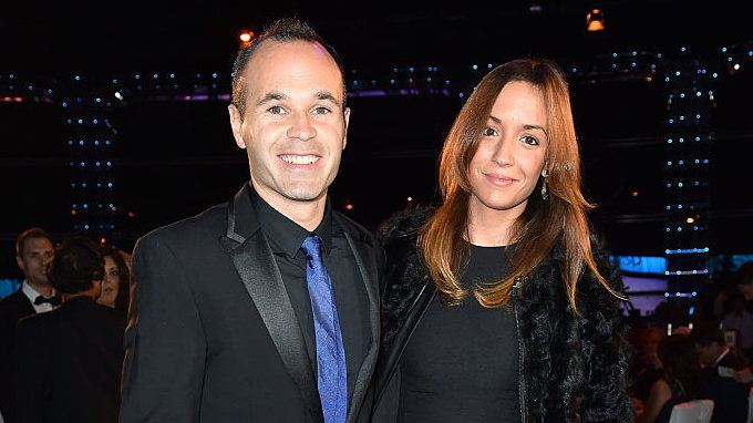 Andres Iniesta i Anna Ortiz