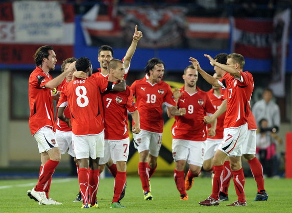 AUSTRIA SOCCER EURO 2012 QUALIFIER