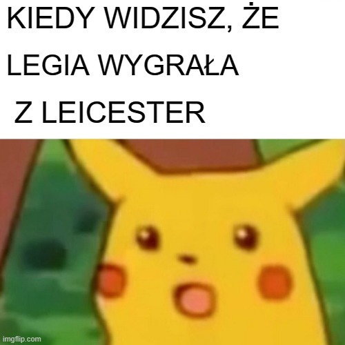 Memy po meczu Legia - Leicester