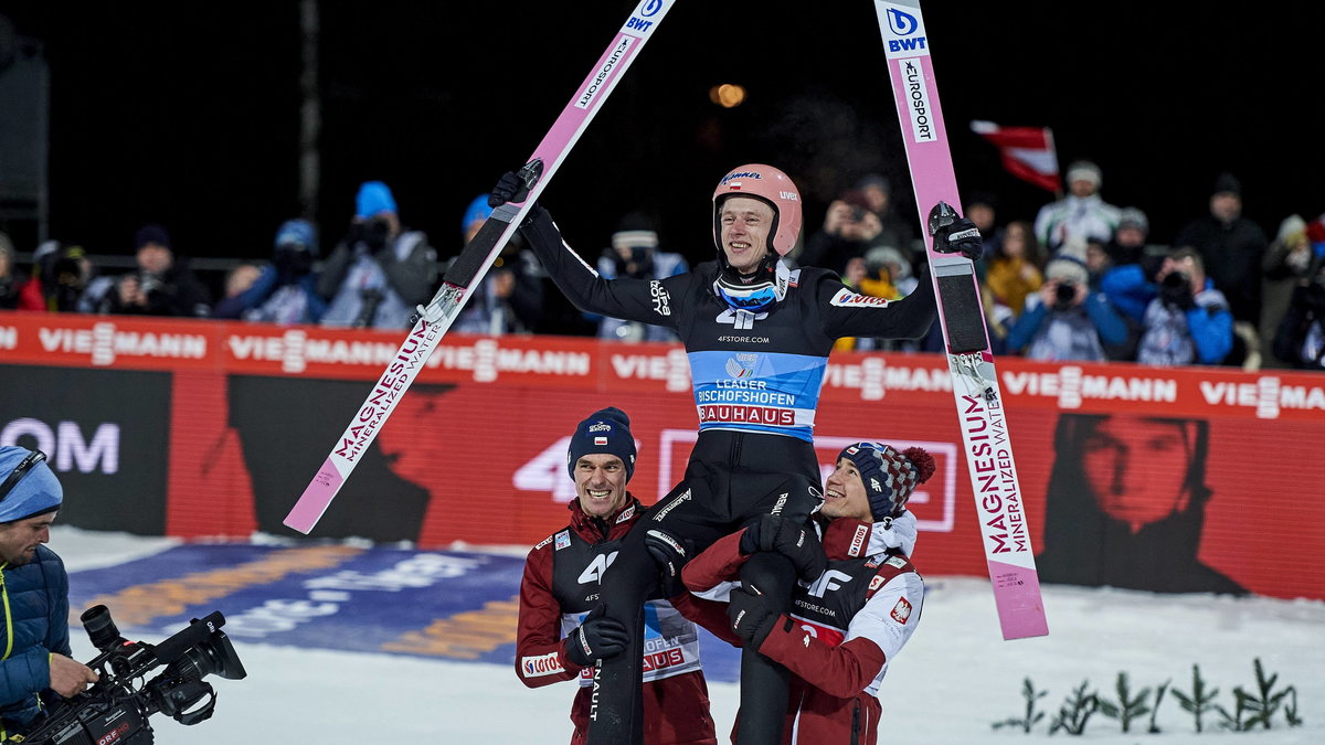 Dawid Kubacki, Piotr Żyła i Kamil Stoch