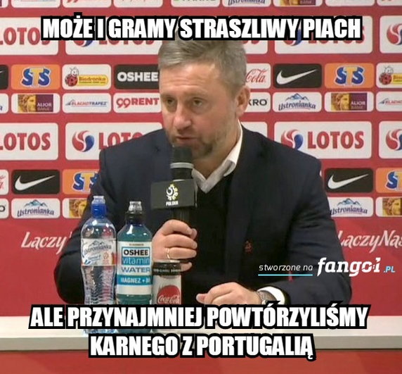 Memy po meczu Ligi Narodów Polska - Portugalia