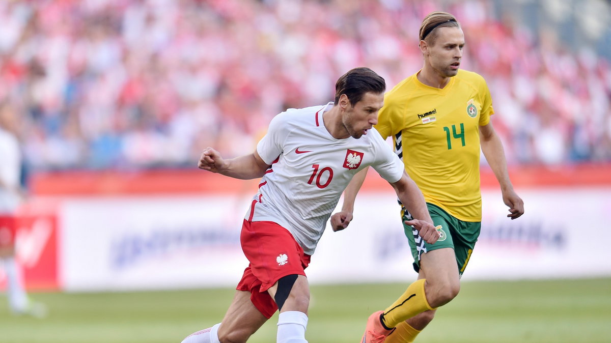 Polska Litwa mecz towarzyski przed EURO 2016