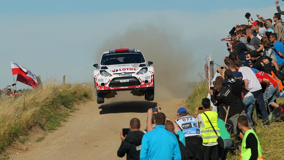 Robert Kubica i Maciej Szczepaniak 