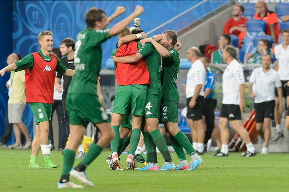 LIGA EUROPY LECH POZNAŃ KONTRA ŻALGIRIS WILNO