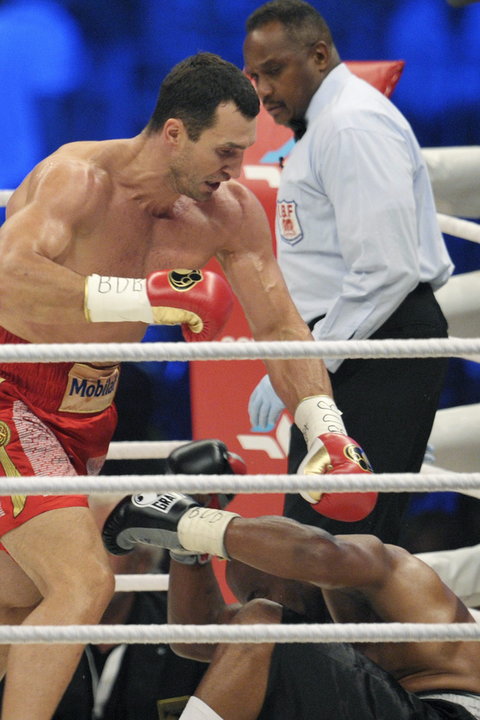 SWITZERLAND BOXING KLITSCHKO THOMPSON