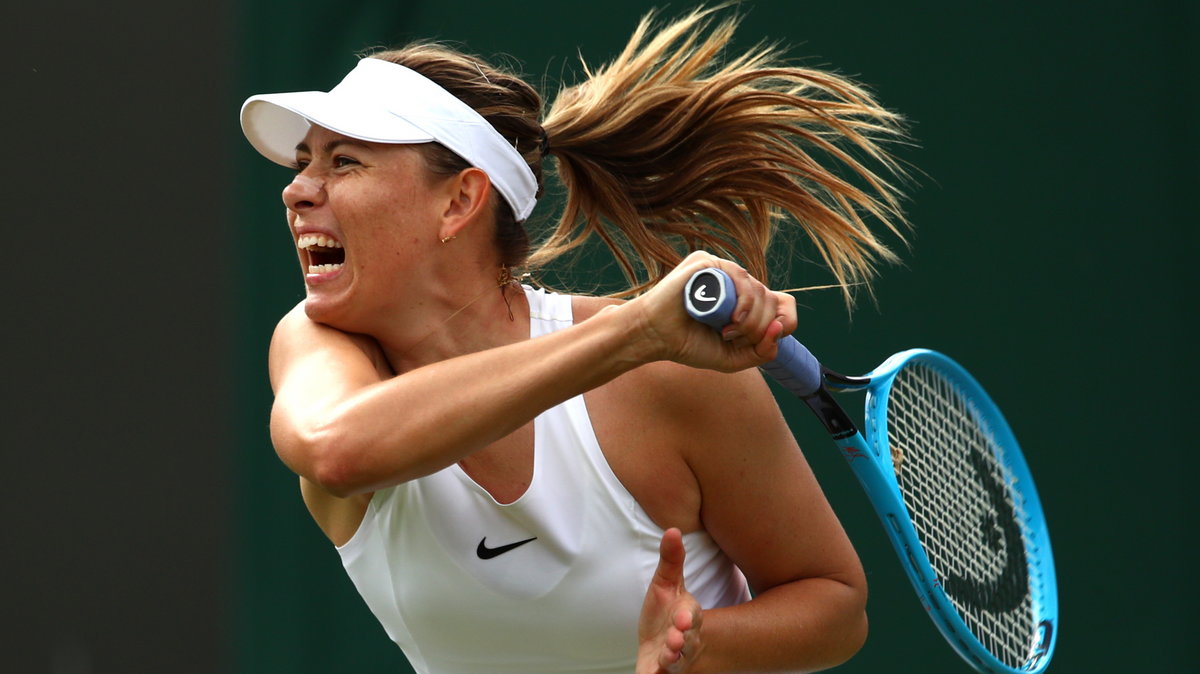 Maria Szarapowa na kortach Wimbledonu