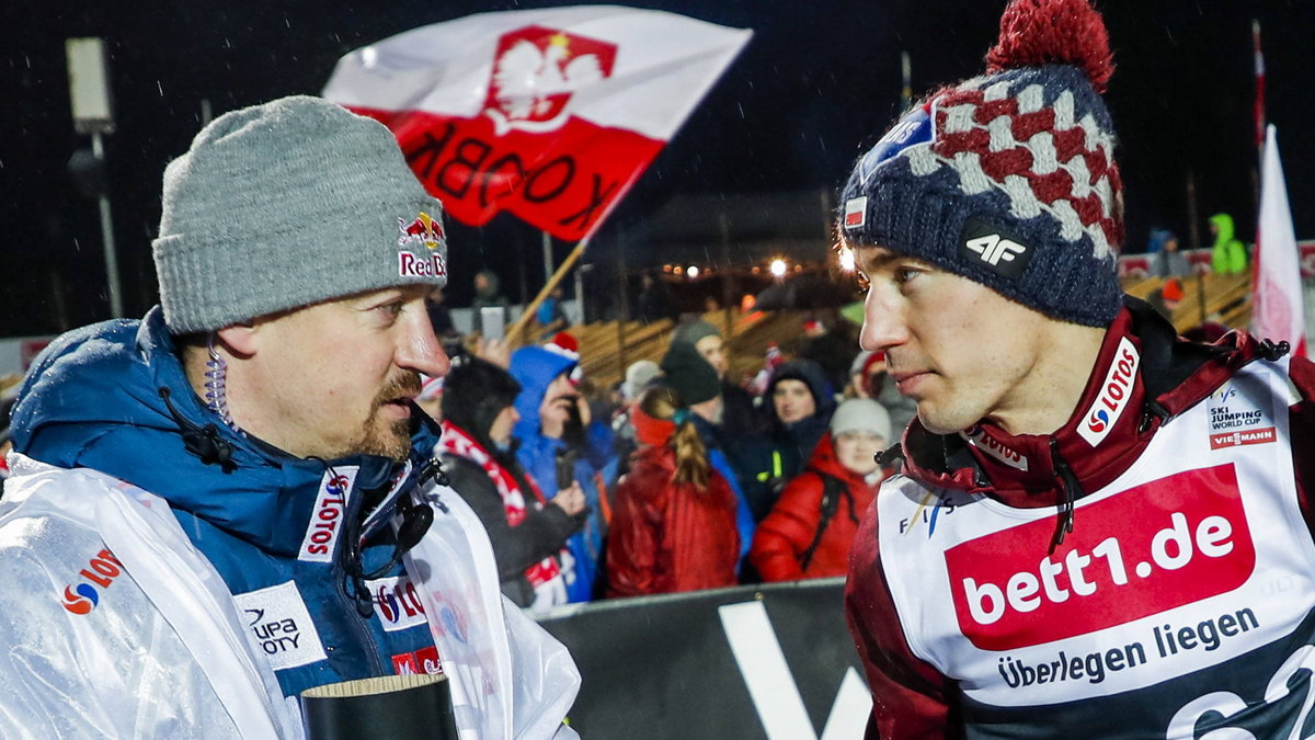 Adam Małysz i Kamil Stoch