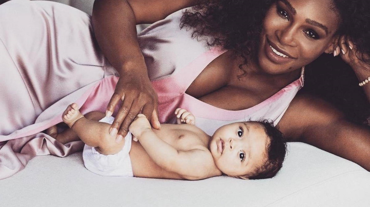 Serena Williams z córką