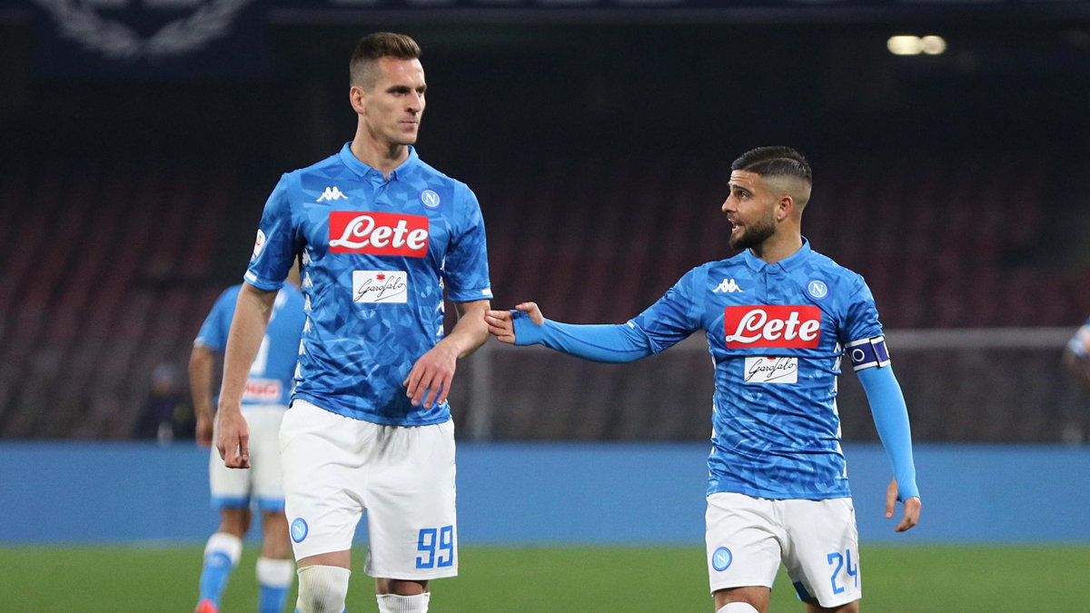 Arkadiusz Milik i Lorenzo Insigne nie potrafili pokonać bramkarza Torino