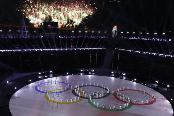 epa06563744 - SOUTH KOREA PYEONGCHANG 2018 OLYMPIC GAMES (Opening Ceremony - PyeongChang 2018 Olympic Games)