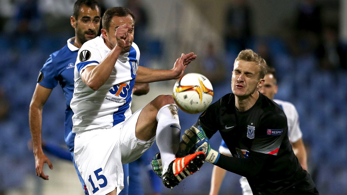 Belenenses vs KKS Lech Poznań, Jasmin Burić, Dariusz Dudka