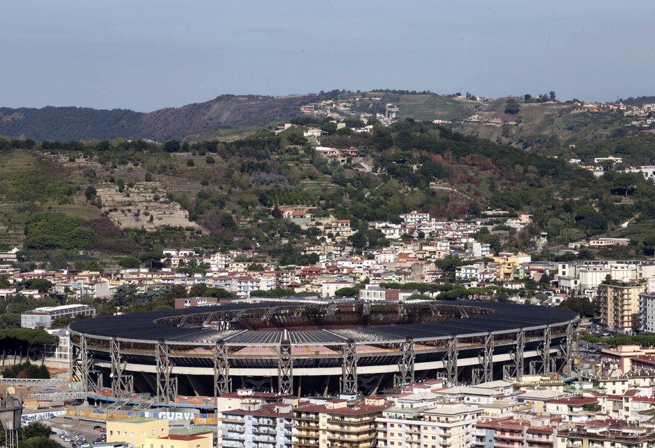 Stadio San Paolo. Arkadiusz Milik jest królem San Paolo!