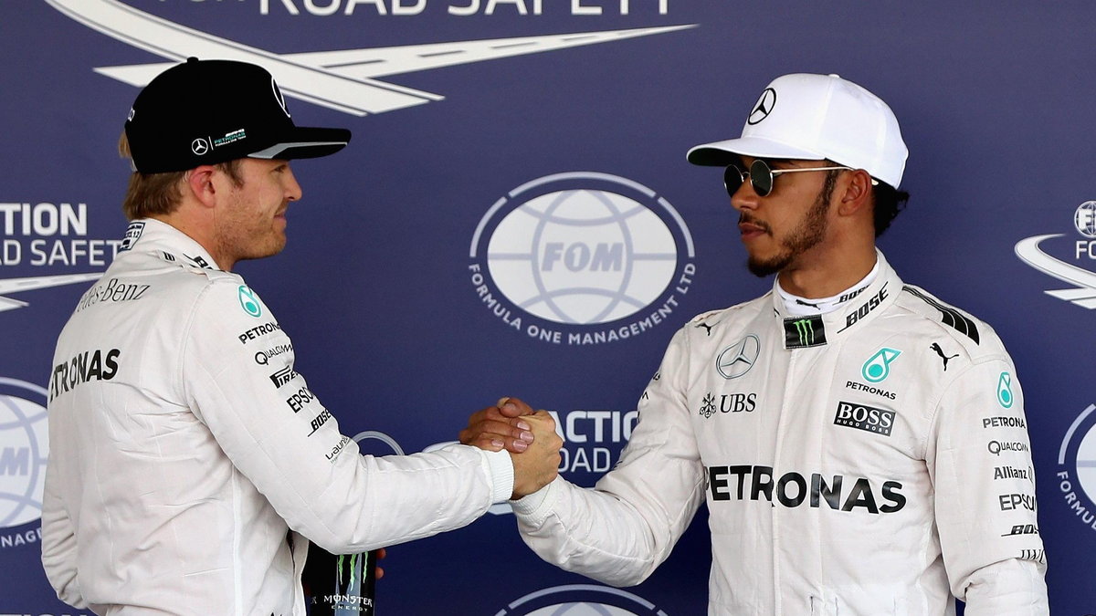 Rosberg i Hamilton