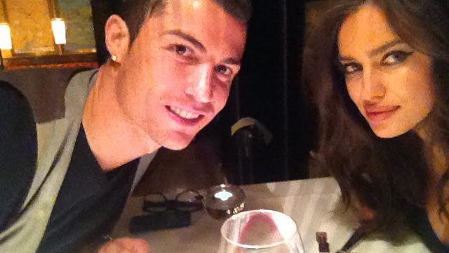 Cristiano Ronaldo i Irina Szejk