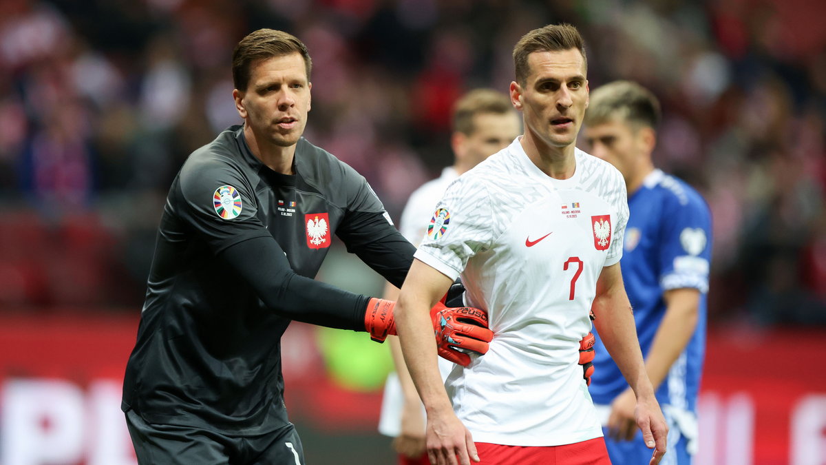 Wojciech Szczęsny i Arkadiusz Milik