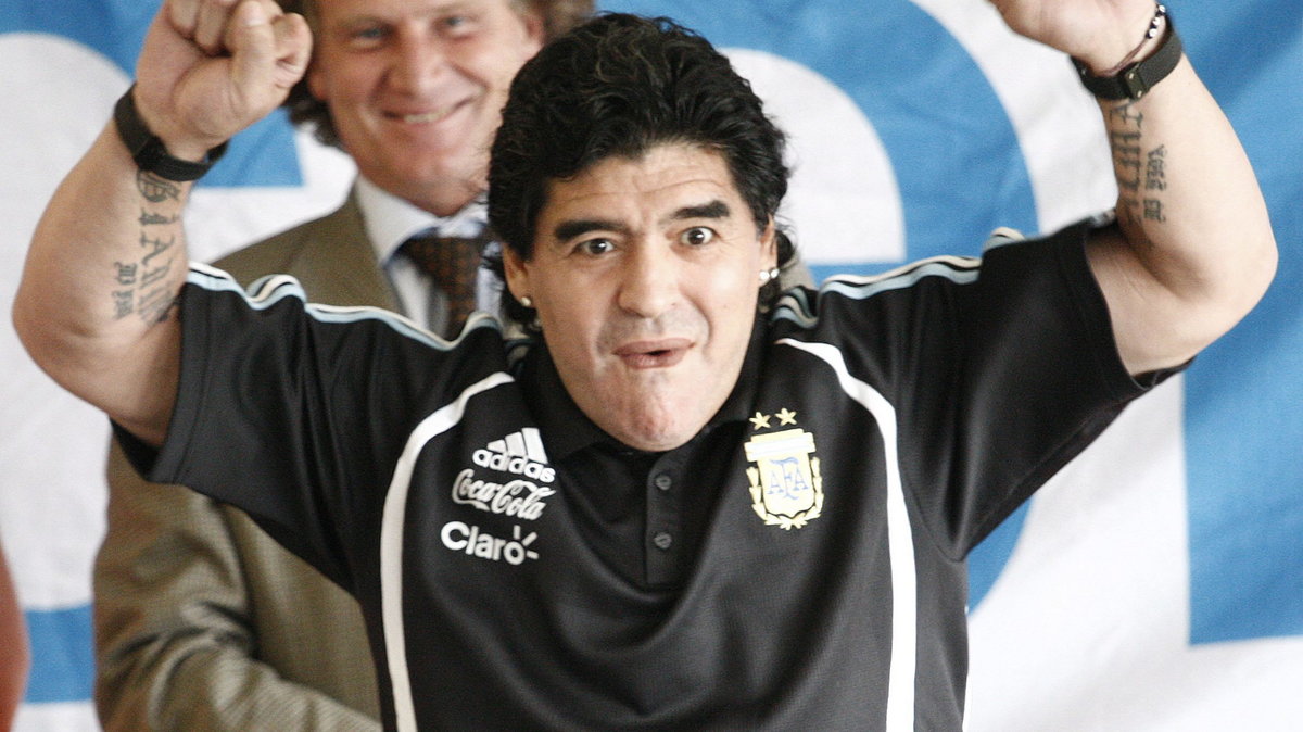 SOUTH AFRICA SOCCER MARADONA