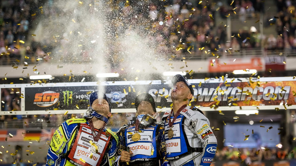 Greg Hancock, Nicki Pedersen i Krzysztof Kasprzak