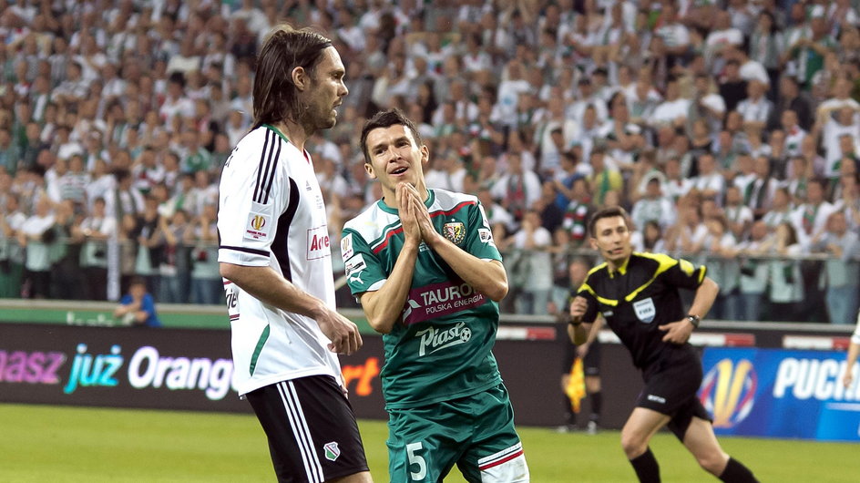 Legia - Śląsk 0:1. Legia z Pucharem Polski