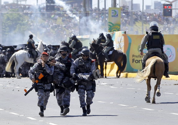 Protesty w Brazylii
