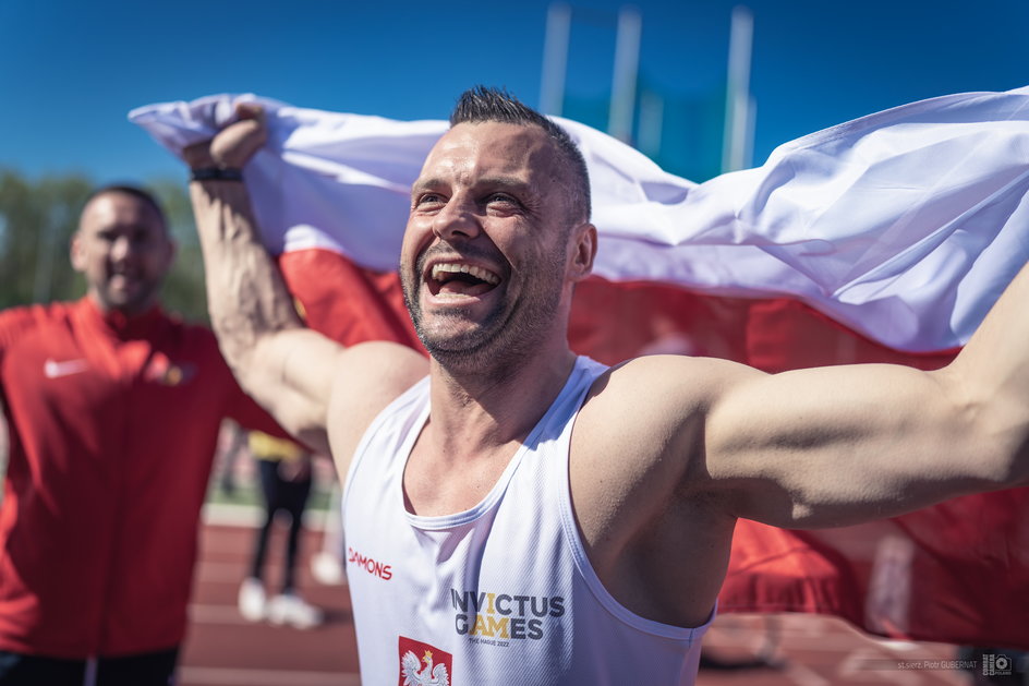 Dariusz Cegiełka zdobył podczas ubiegłorocznych Invictus Games dwa medale