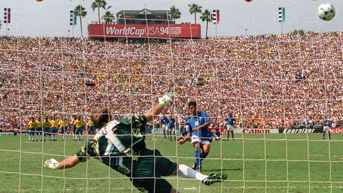 Roberto Baggio w finale MŚ w USA (1994)