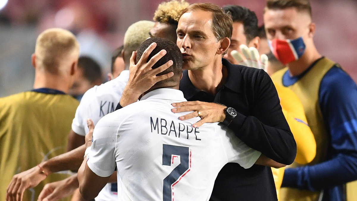 Kylian Mbappe i Thomas Tuchel