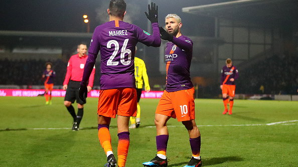 Riyad Mahrez i Sergio Aguero