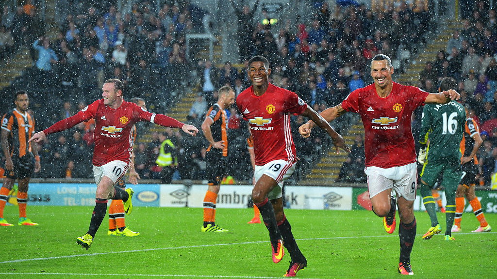 Marcus Rashford i Zlatan Ibrahimovic