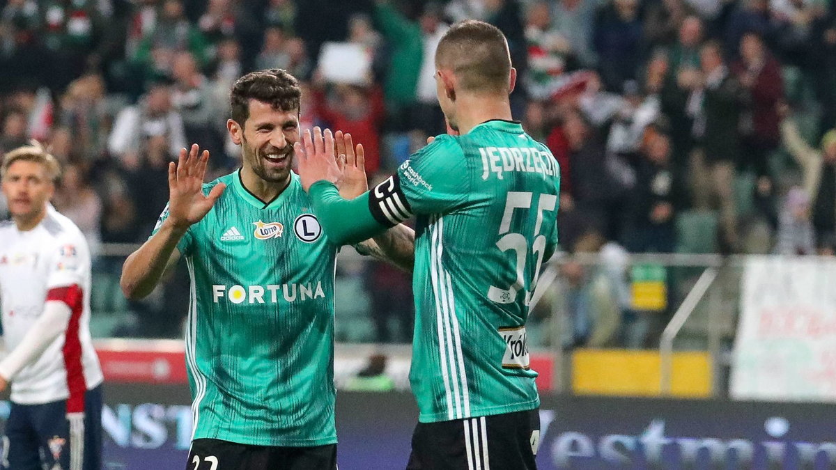 Paweł Wszołek i Artur Jędrzejczyk (Legia Warszawa)