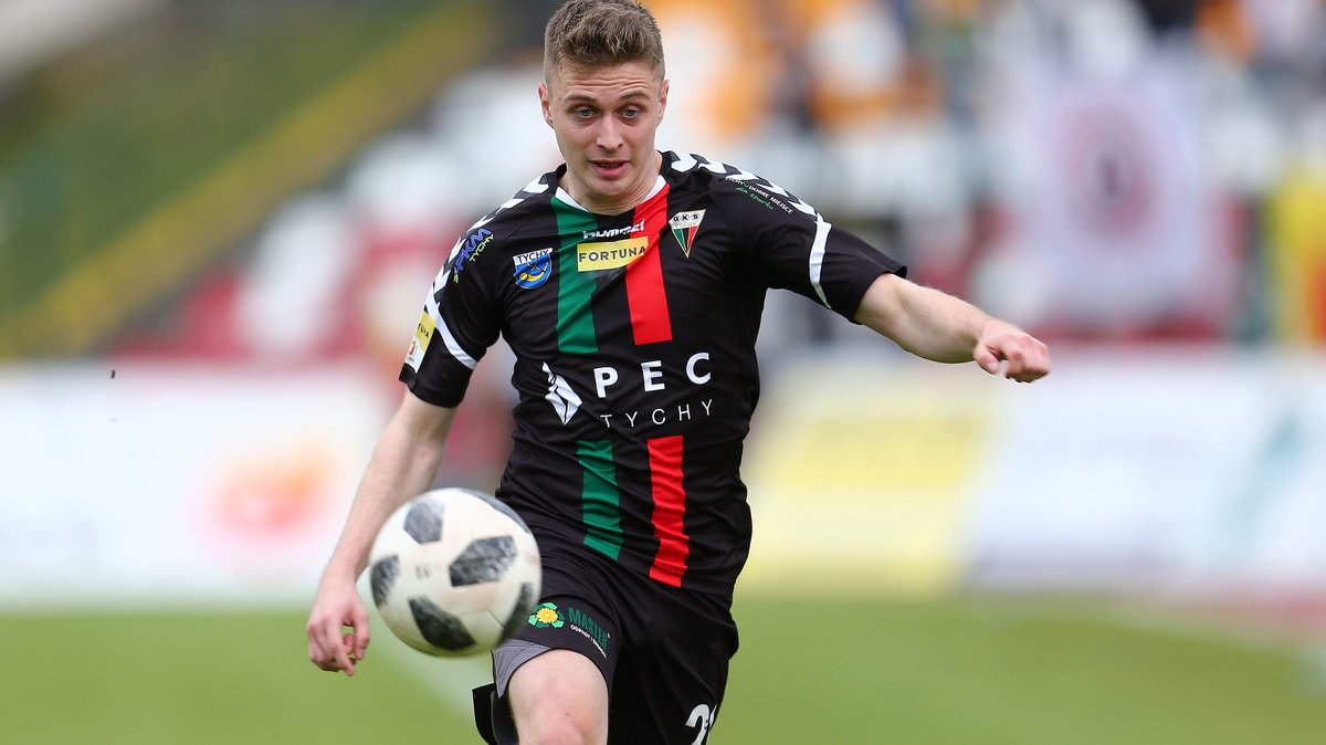 Hubert Adamczyk w poprzednim sezonie był wypożyczony z Wisły Płock do I-ligowego GKS Tychy.