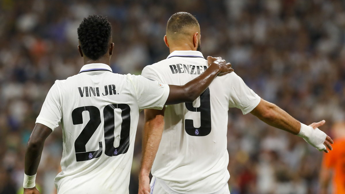 Vinicius Junior i Karim Benzema