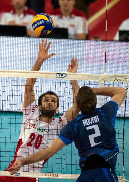 SIATKÓWKA FIVB MISTRZOSTWA ŚWIATA 2014 POLSKA WŁOCHY (Mateusz Mika Jiri Kovar)