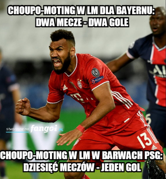 Memy po meczu PSG - Bayern Monachium