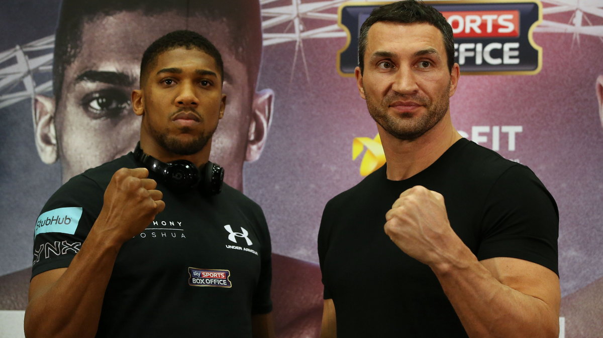 Anthony Joshua i Władimir Kliczko