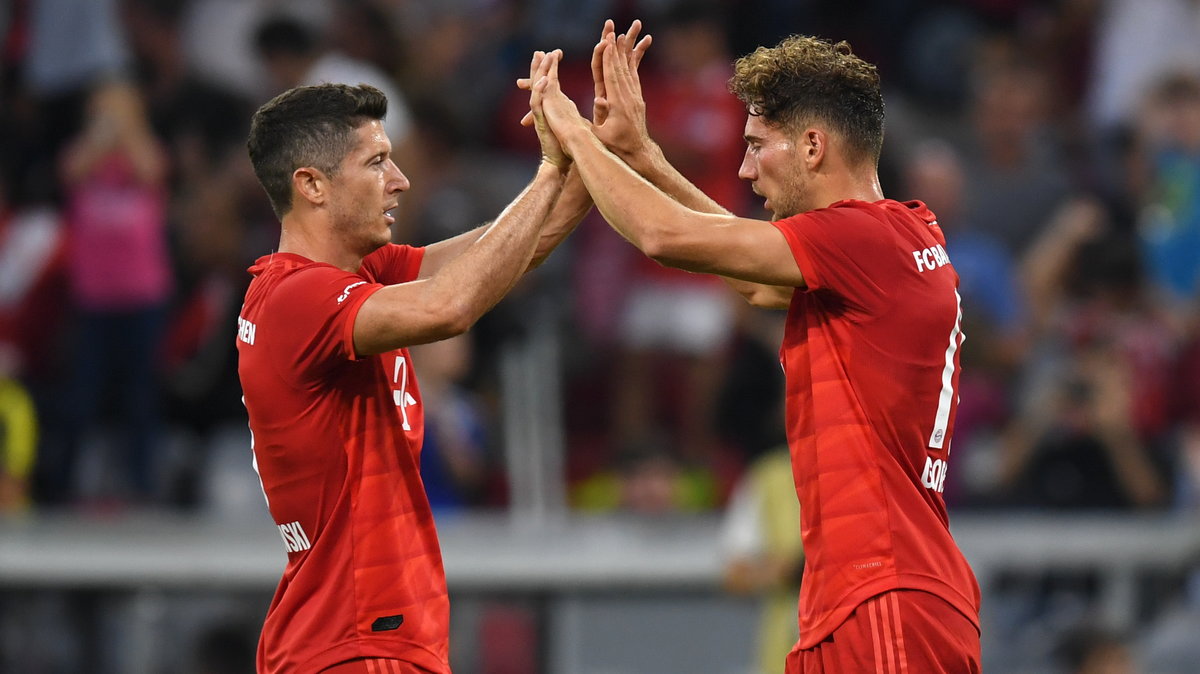 Robert Lewandowski i Leon Goretzka