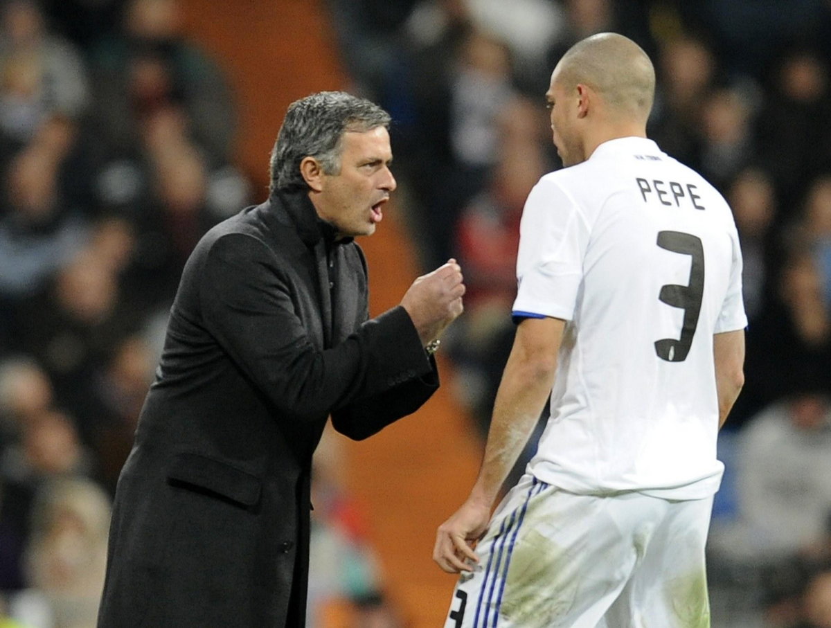 Jose Mourinho i Pepe