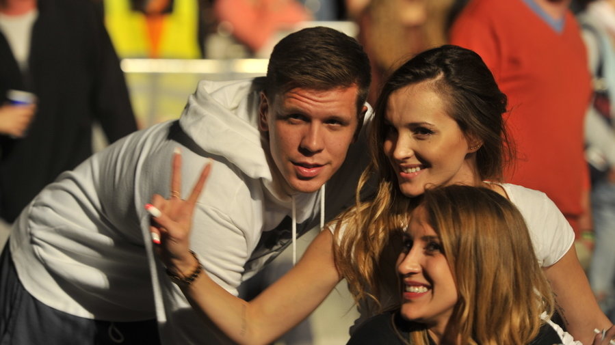 Wojciech Szczęsny i Marina Łuczenko na Heineken Opener Festiwal