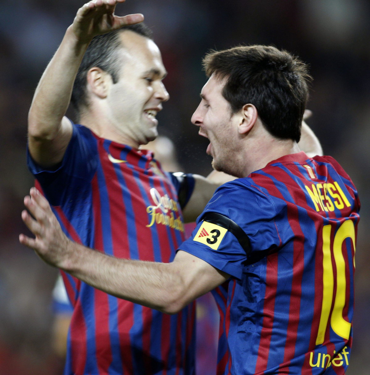 Andres Iniesta i Lionel Messi