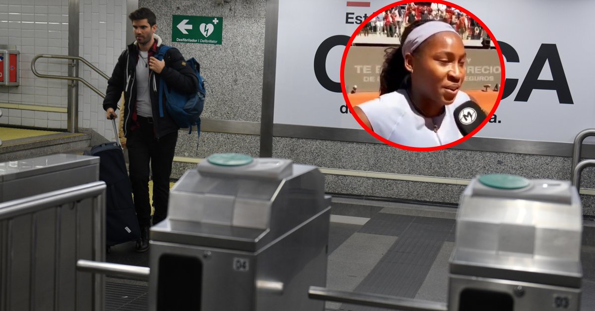 To właśnie wtedy nastąpił blackout w Madrycie. Nagle zapadła cisza. Pojawiło się nagranie