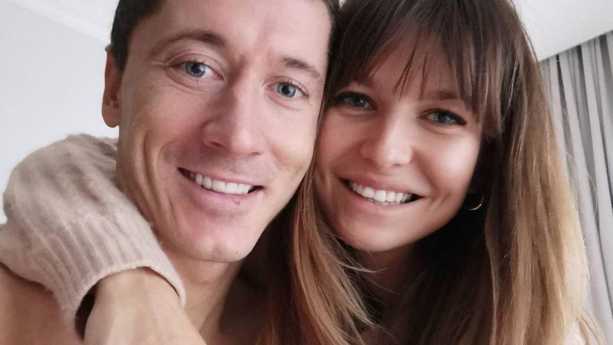 Robert Lewandowski i Anna Lewandowska