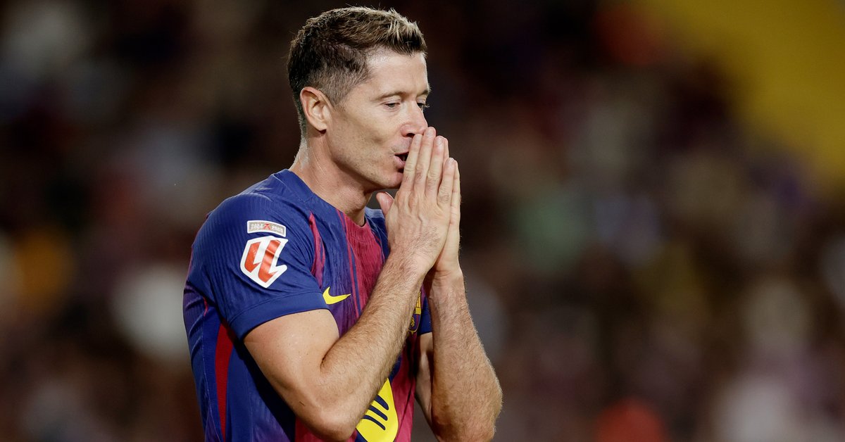 Robert Lewandowski ma powód do niepokoju. Tuż po wielkiej wygranej Barcelony