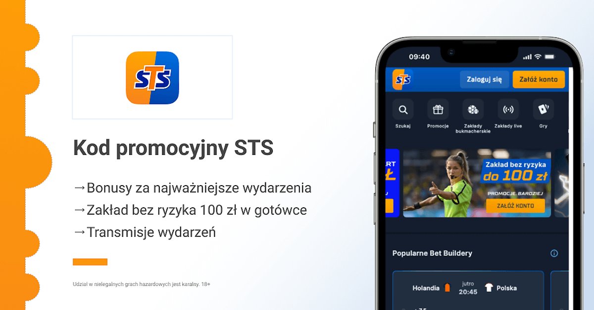 STS kod promocyjny: Najwyższy bonus 660+207 PLN