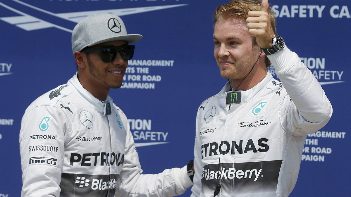 Nico Rosberg i Lewis Hamilton