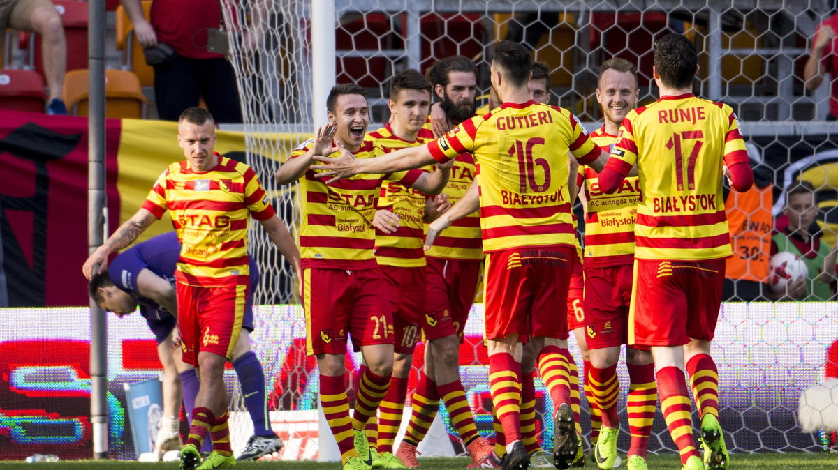 Jagiellonia Bialystok radosc