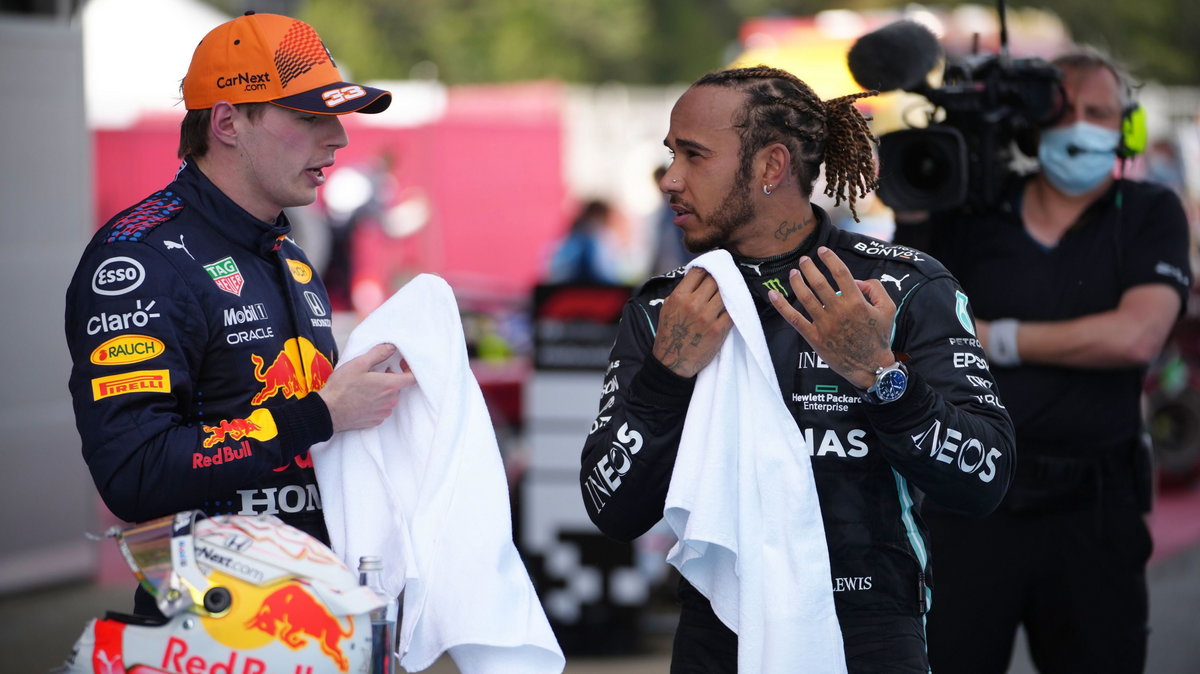 Max Verstappen i Lewis Hamilton